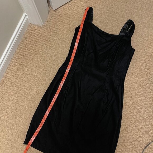 Scott McClintock Sleeveless Velvet Dress Black – 10P - Picture 10 of 12